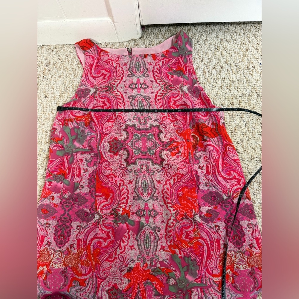 CAbi Pink and Red Paisley Tank Top - Picture 6 of 6